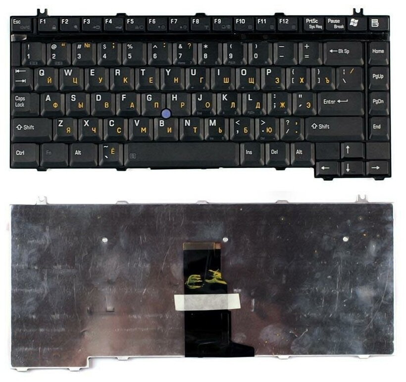 Клавиатура для ноутбука Toshiba Satellite 6000 6100 M20 Tecra S1 черная 1926₽