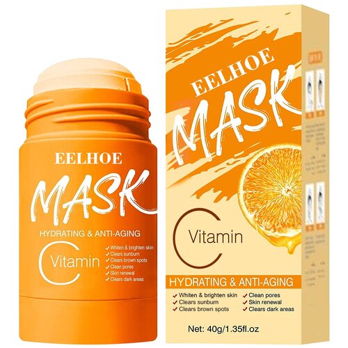 Очищающая твердая маска - стик с витамином С 40 гр ELLHOE