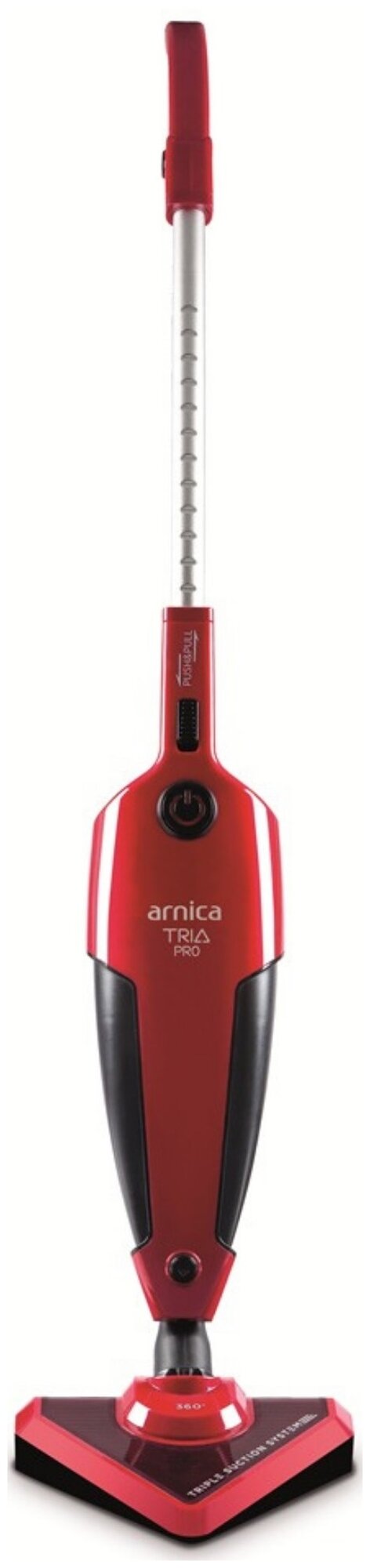 Пылесос Arnica Tria Pro ARN034R черный-красный .