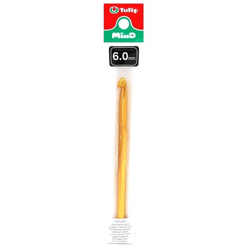 Крючок для вязания MinD 6мм, Tulip, TA-0029e
