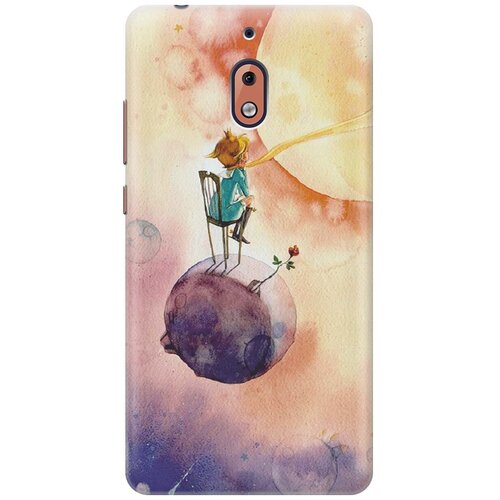 фото Re:pa накладка transparent для nokia 2.1 с принтом "маленький принц"