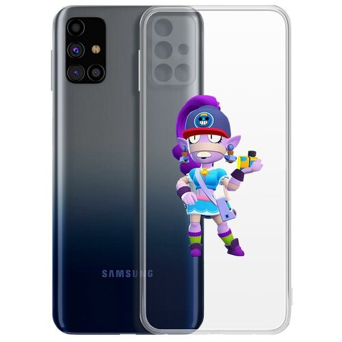 фото Чехол-накладка clear case brawl stars-суперфанатка эмз для samsung galaxy m31s (m317) krutoff group