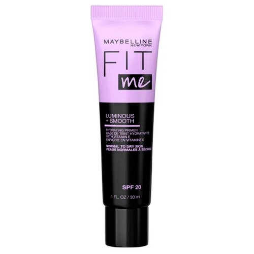 Maybelline New York Праймер для лица Fit Me Luminous + Smooth, 30 мл, белый