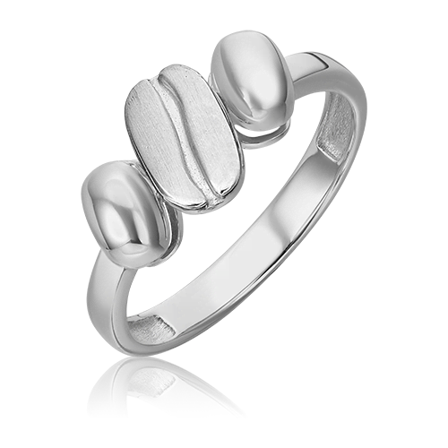 PLATINA jewelry Кольцо из белого золота 585 пробы 01-5562-00-000-1120, размер 18