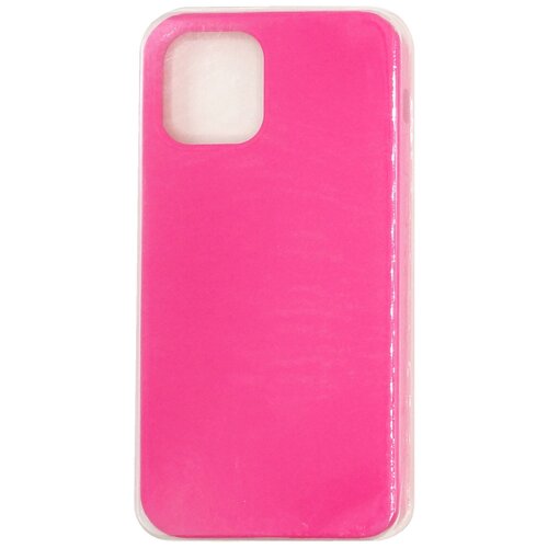 фото Чехол для iphone 12/12 pro (силиконовый) розовый anycase