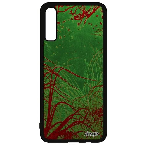 фото Защитный чехол на телефон // samsung galaxy a70 // "травы" океан морские, utaupia, зеленый