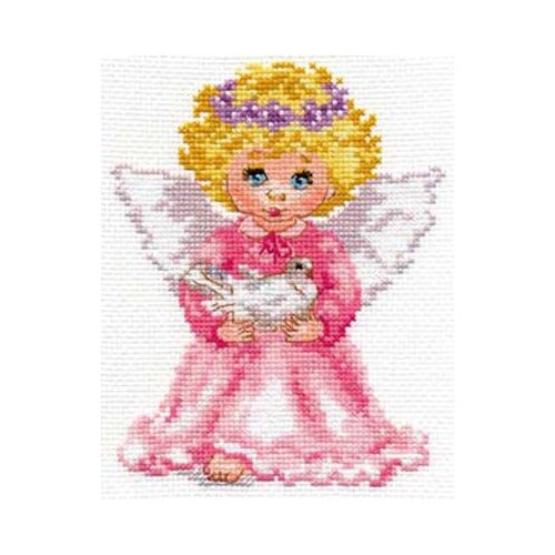 Набор для вышивания Алиса 0-065 Ангелочек 12 х 14 см набор для вышивания детский алиса 0 065 ангелочек 12 х 14 см