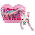 Фигурка IMC Toys VIP Pets Модные Щенки, коллекция Мини Фаны, светло-розовый, фигурка-сюрприз - изображение