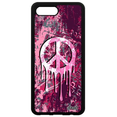 фото Противоударный чехол на мобильный // honor 10 // "peace and love" & стрит-арт, utaupia, цветной