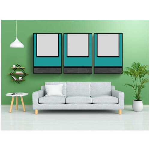 фото Набор модулных постеров для интерьера "пространство, пустой, изображение на заднем плане" 60x90 см. в тубусе, без рамки lotsprints