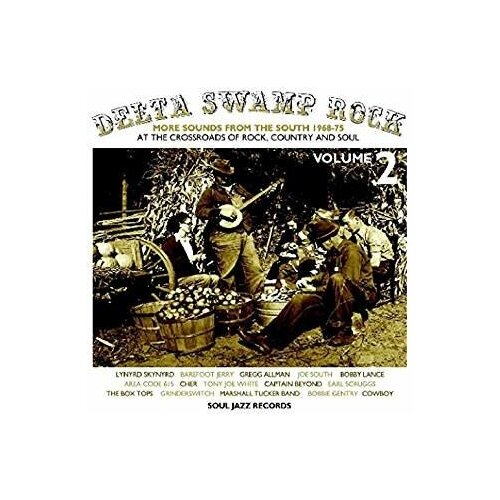 Компакт-Диски, Soul Jazz Records, VARIOUS ARTISTS - Delta Swamp 2 More Sounds From The South 68-75 (2CD)