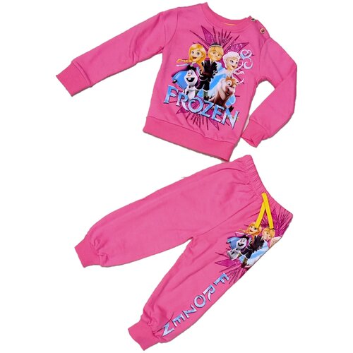 фото Утепленный костюм на девочку "холодное сердце" 92 размер нет