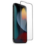 Защитное стекло Uniq Optix Vivid Clear для iPhone 13 Pro Max прозрачное с рамкой - изображение