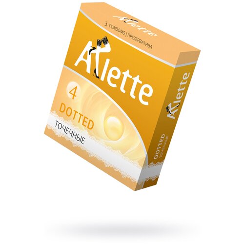 Презервативы 'Arlette' точечные №3 презервативы и лубриканты arlette презервативы arlette 12 dotted точечные