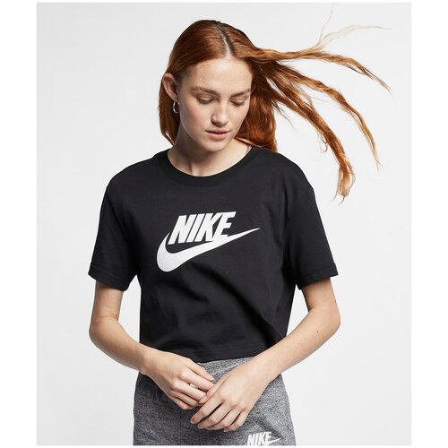 Топ NIKE, размер S, черный