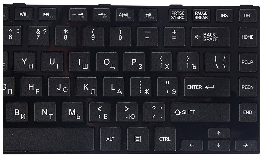 Клавиатура для Toshiba Satellite M840 M840-C1G M840-C1T L830 M840-C1P MP-11B26SU-920 9ZN7SSQ001