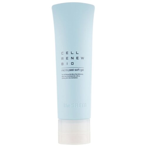 The Saem пилинг-гель для лица Cell Renew Bio micro peel soft gel, 160 мл пилинг скатка с растительными стволовыми клетками the saem cell renew bio micro peel soft gel 160ml