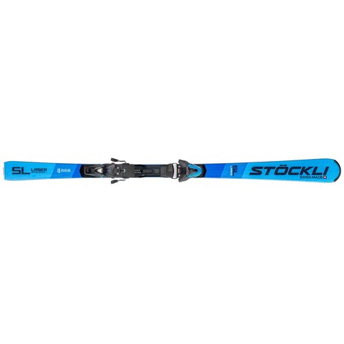 Горные лыжи Stockli Laser SL + SRT 12 Blue/Black (21/22) (160)