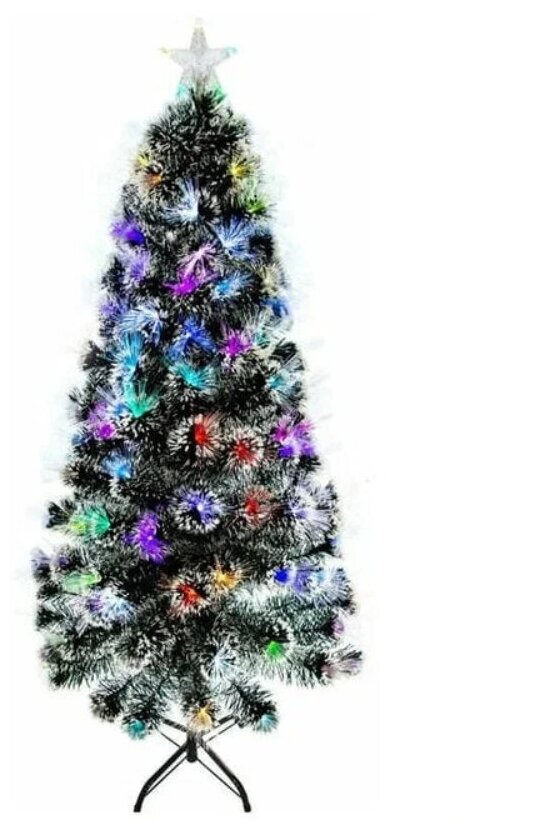 Новогодняя елка светодиодная/LED подсветка/Ель искусственная / Елка пушистая / Новый год 2023 и Рождество Новогодние игрушки