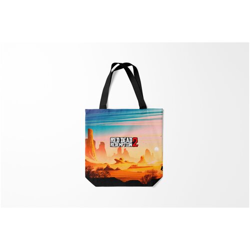 фото Сумка-шоппер / 40х40 см / геймерам / red dead redemption burnettie