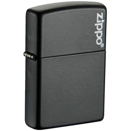 Оригинальная бензиновая зажигалка ZIPPO 218ZL с покрытием Black Matte