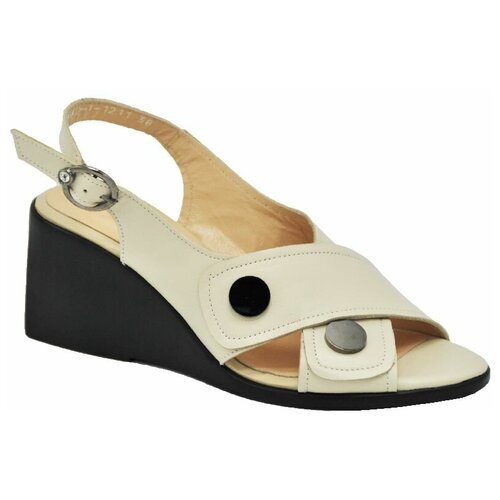 фото Босоножки женские летние milana 201562-1-1211 бежевый размер 38