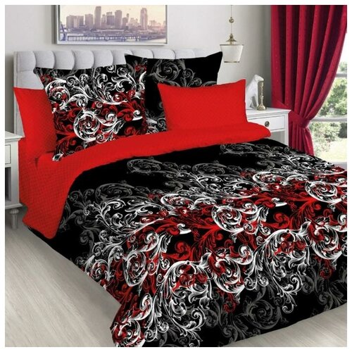 Лидер Текс Постельное бельё Евро ЛидерТекс «Кармен» 200х220, 220х240, 70х70 2шт