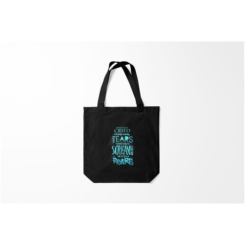 фото Сумка-шоппер / 40х40 см / рок / evanescence слова песни гр.evanescence burnettie