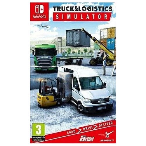 Игра Truck Logistics Simulator (Nintendo Switch) american truck simulator washington dlc