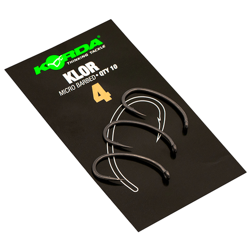 фото Крючок korda klor №4 с микробородкой 10шт