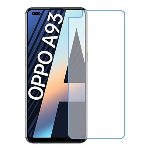Oppo A93 защитный экран из нано стекла 9H одна штука oppo f5 защитный экран из нано стекла 9h одна штука
