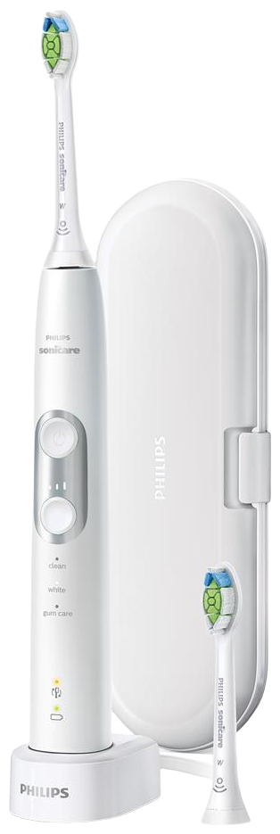 Звуковая зубная щетка Philips Sonicare ProtectiveClean 6100 HX6877/29, белый