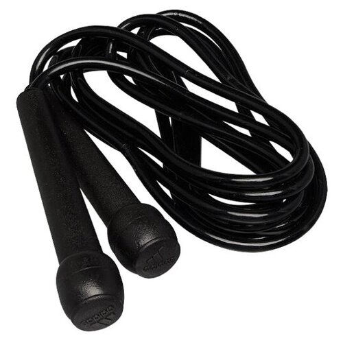 adiJRW03 Скакалка Speed Rope Plastic Handle черная - Adidas