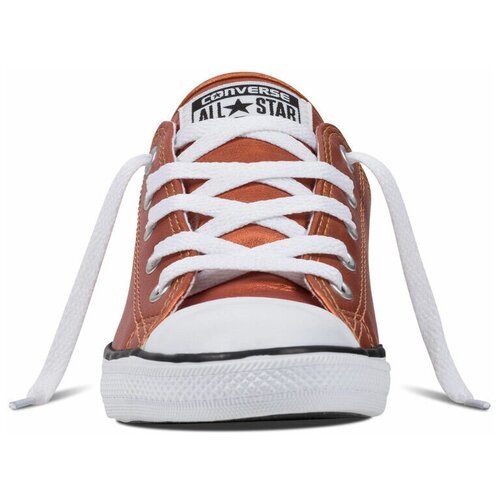 Кеды Converse Chuck Taylor All Star Dainty Metallic Leather 553338 золотые (36) золотистый  