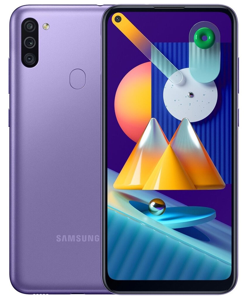 Смартфон Samsung Galaxy M11 3/32 ГБ, Dual nano SIM, фиолетовый