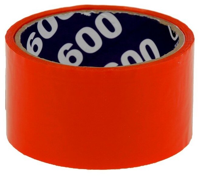 Клейкая лента упаковочная 48 мм х 24 м 45 мкм UNIBOB (оранжевая)
