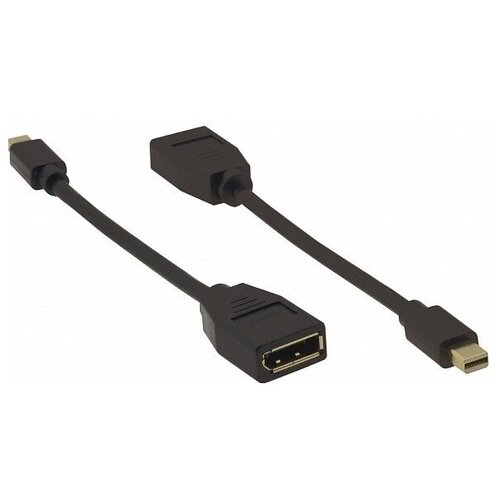 фото Переходник mini displayport вилка на displayport розетку kramer adc-mdp/dpf