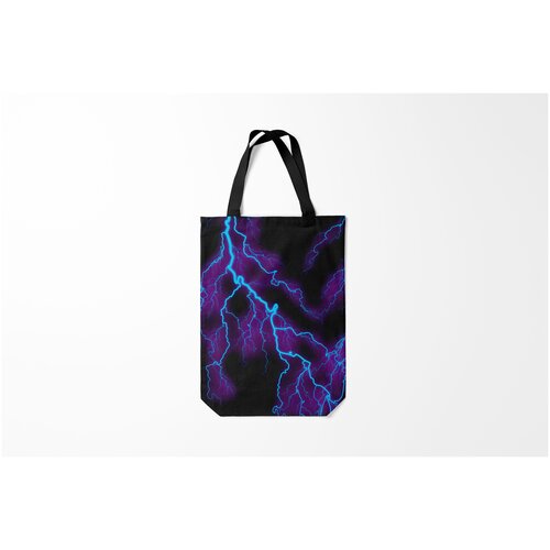 фото Сумка-шоппер / 31х42 см / популярные иллюстрации / природа молния burnettie