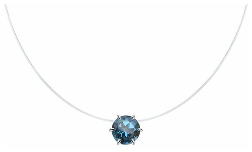 Колье Diamant online, серебро, 925 проба, длина 40 см.