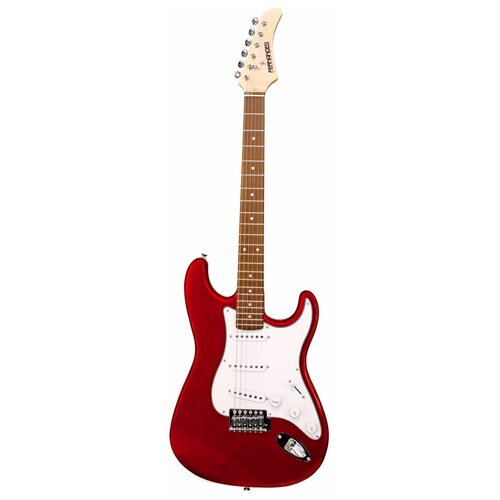 Электрогитара Stratocaster SSS, цвет - красный Fernandes LE-1Z 3S CAR/L