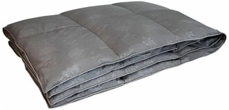 Одеяло Даргез Прима пух, теплое, 140 х 205 см (серый)