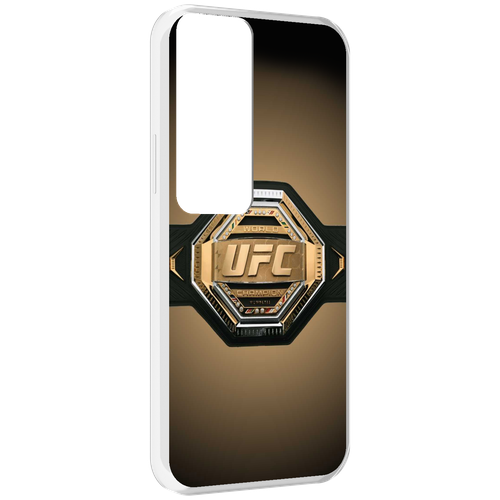 Чехол MyPads UFC единоборства мужской для Tecno Pova Neo 2 задняя-панель-накладка-бампер