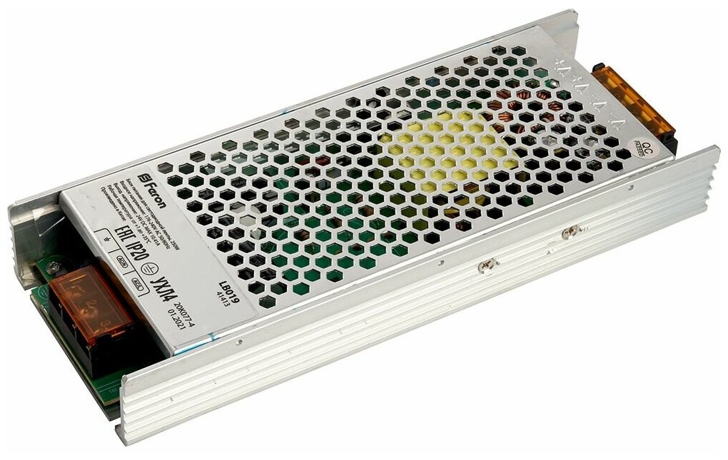 Трансформатор электронный для светодиодной ленты 250W 24V (драйвер), LB019