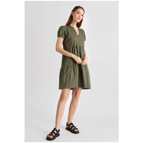 фото Платье baon, размер s, хаки