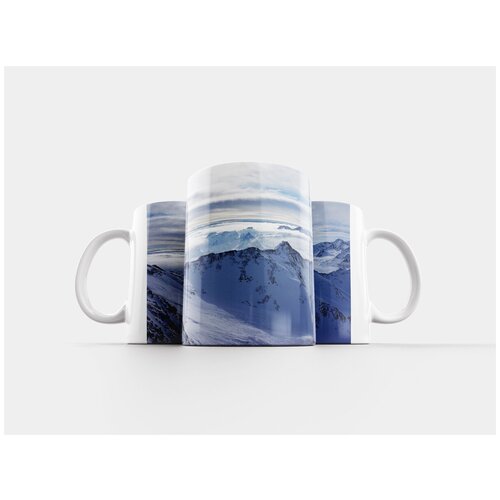 фото Кружка "снег, зима, гора" 320 мл lotsprints