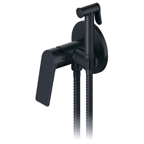 Гигиенический душ Faop A7208-6, черный матовый 1200 мм