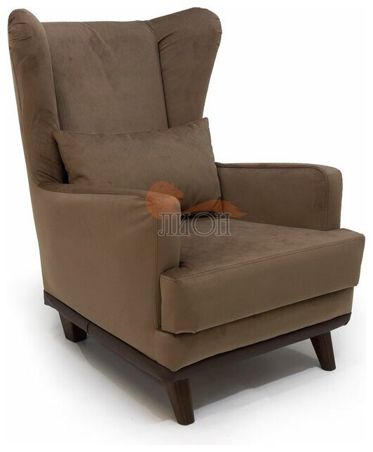 Кресло Лион Ритм (Оскар) К14 коричневое