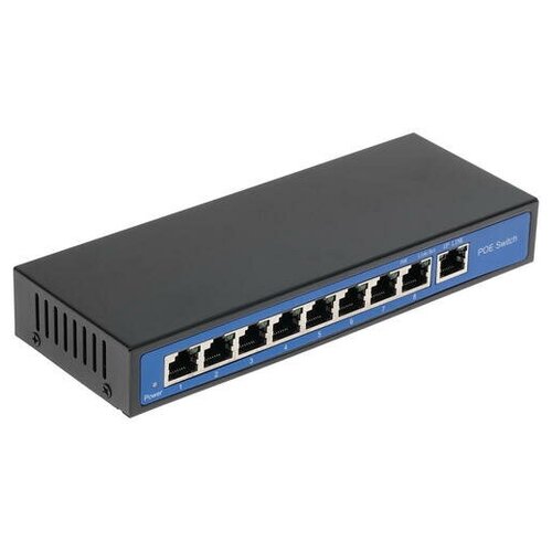 POE-коммутатор 8-канальный, RJ45 UPLINK, POE-A, 144Вт | ORIENT SWP-7508POE poe коммутатор orient swp 7508poe