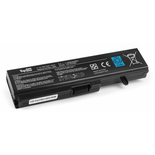 Аккумулятор для ноутбуков Toshiba Satellite T111, T115, T135, Pro T110, Portege T132. 11.1V 4400mAh 49Wh. PN: PA3780U-1BRS, PABAS116, PABAS21. наручные часы tissot t135 t race cycling tour de france 2022 special edition t135 417 37 051 02 черный