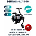 Катушка матчевая FLAGMAN Sherman Pro Match 4000 - изображение